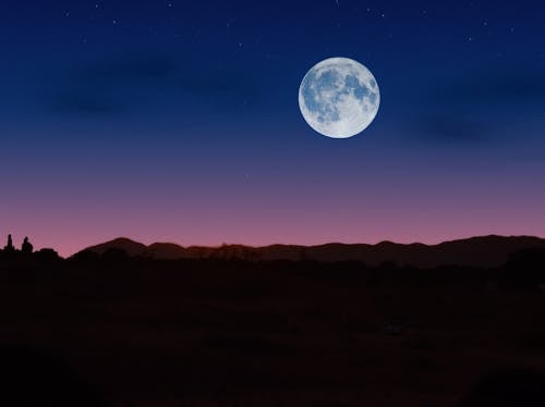 Free stock photo of at night, cloud graphics, full moon