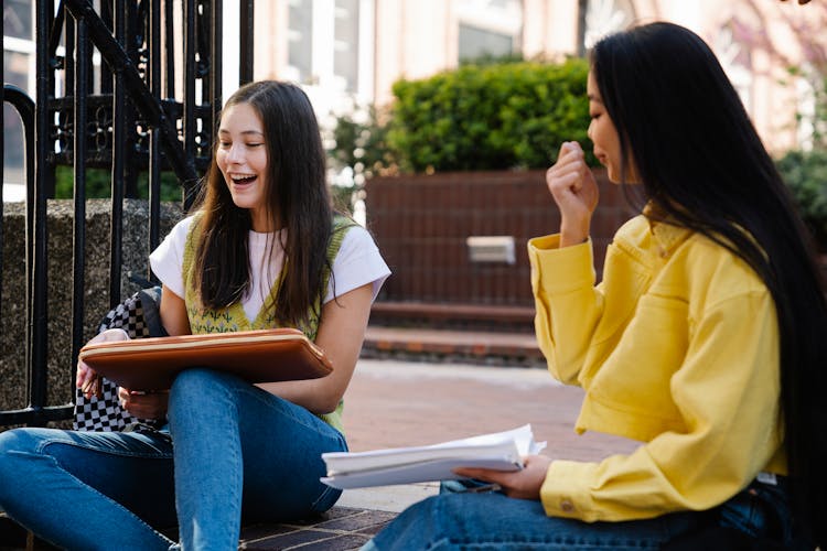 College Students In The University