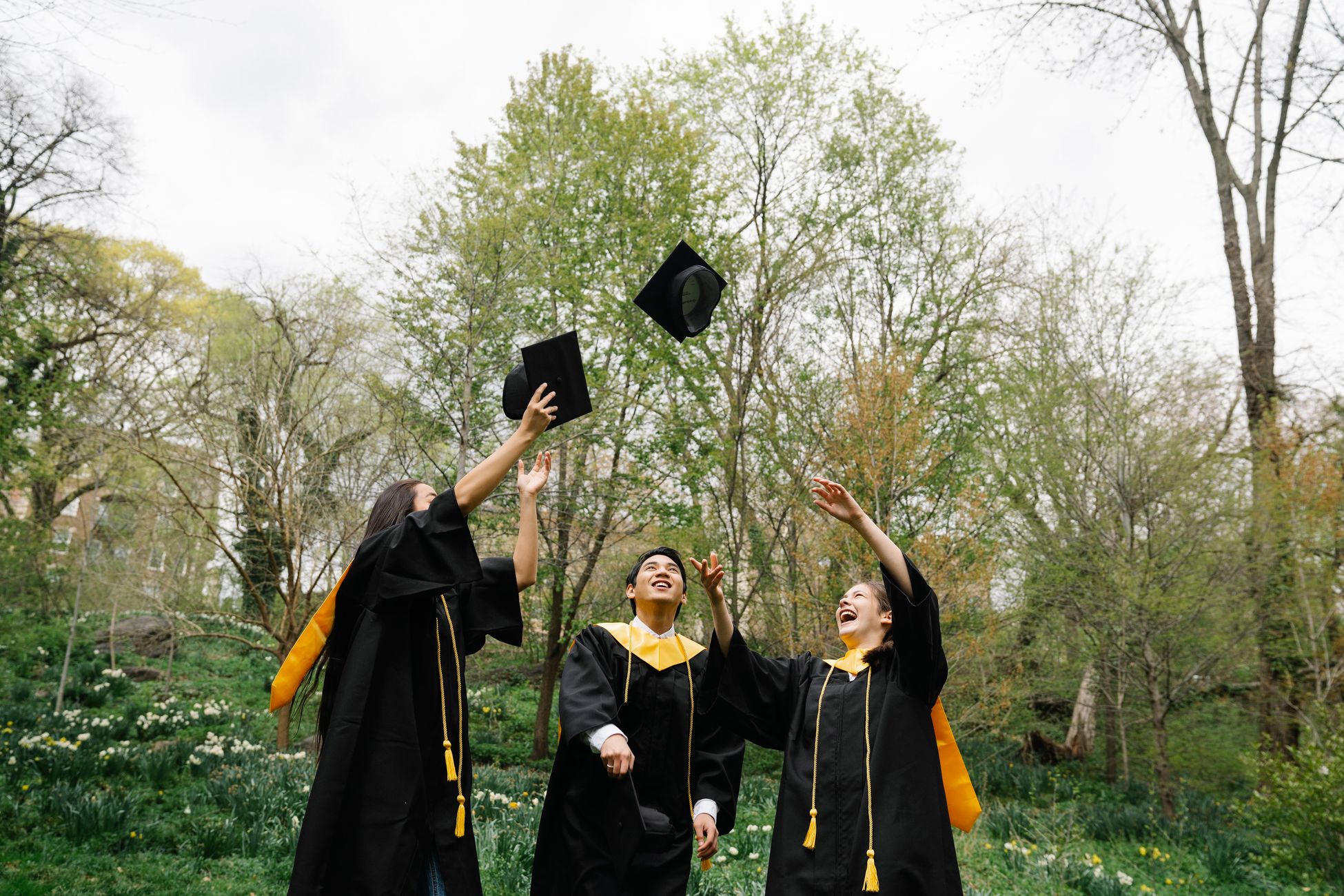 Zaankanters vieren behaalde diploma's