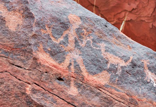 Ancient Carving Rock Boulder