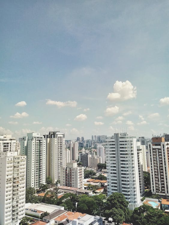 Aerial View of High-Rises Buildings · Free Stock Photo
