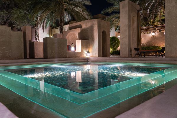 Luxury resort pool