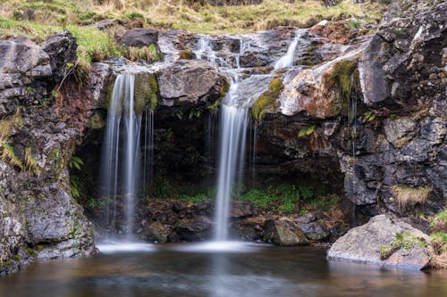 Scenic View of a Waterfall