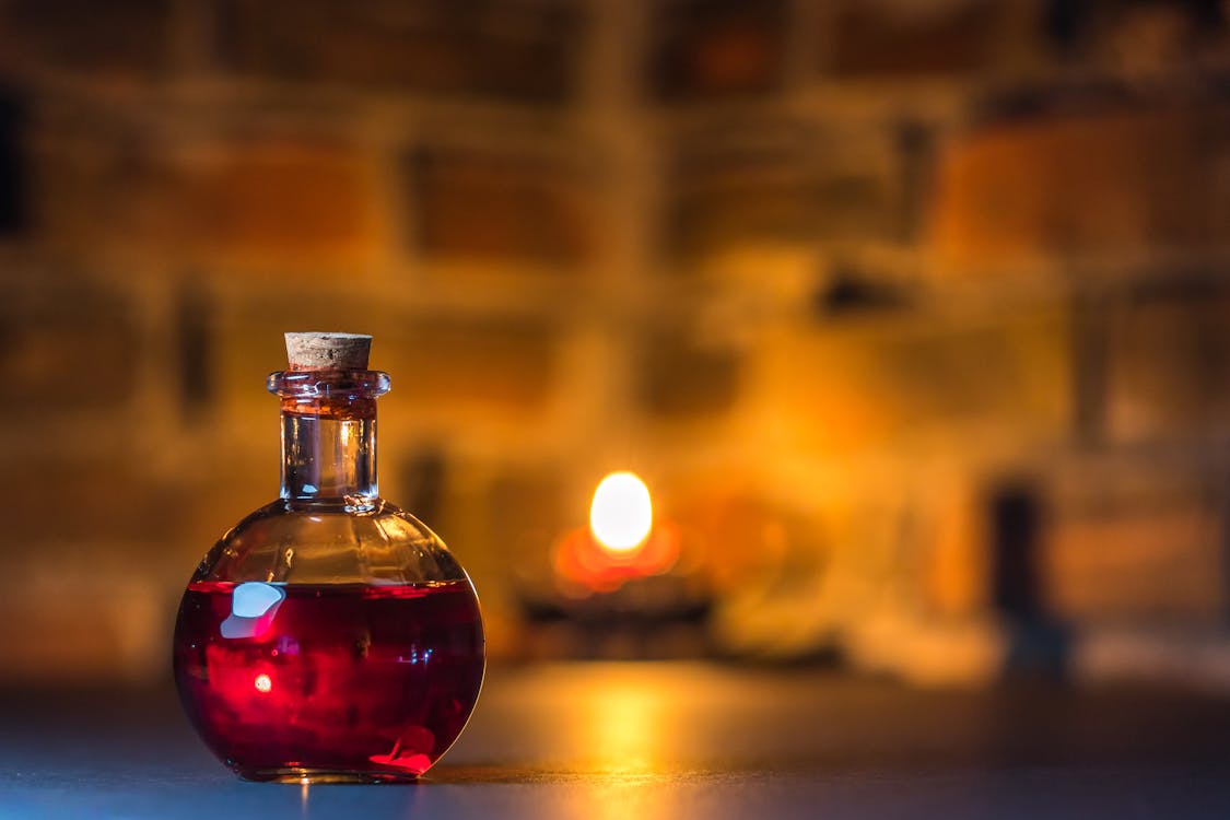 Close-Up Shot of a Potion · Free Stock Photo