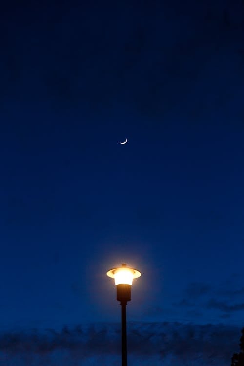 Gratis Fotos de stock gratuitas de cielo hermoso, cielo nocturno, fotografía de luna Foto de stock