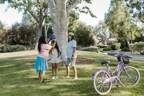 Imagine de stoc gratuită din a fi părinte, agrement, bicicletă