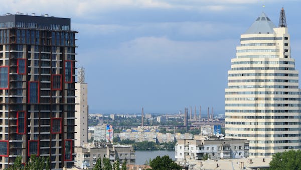 Russian ballet and folk dancers performing on grand stage