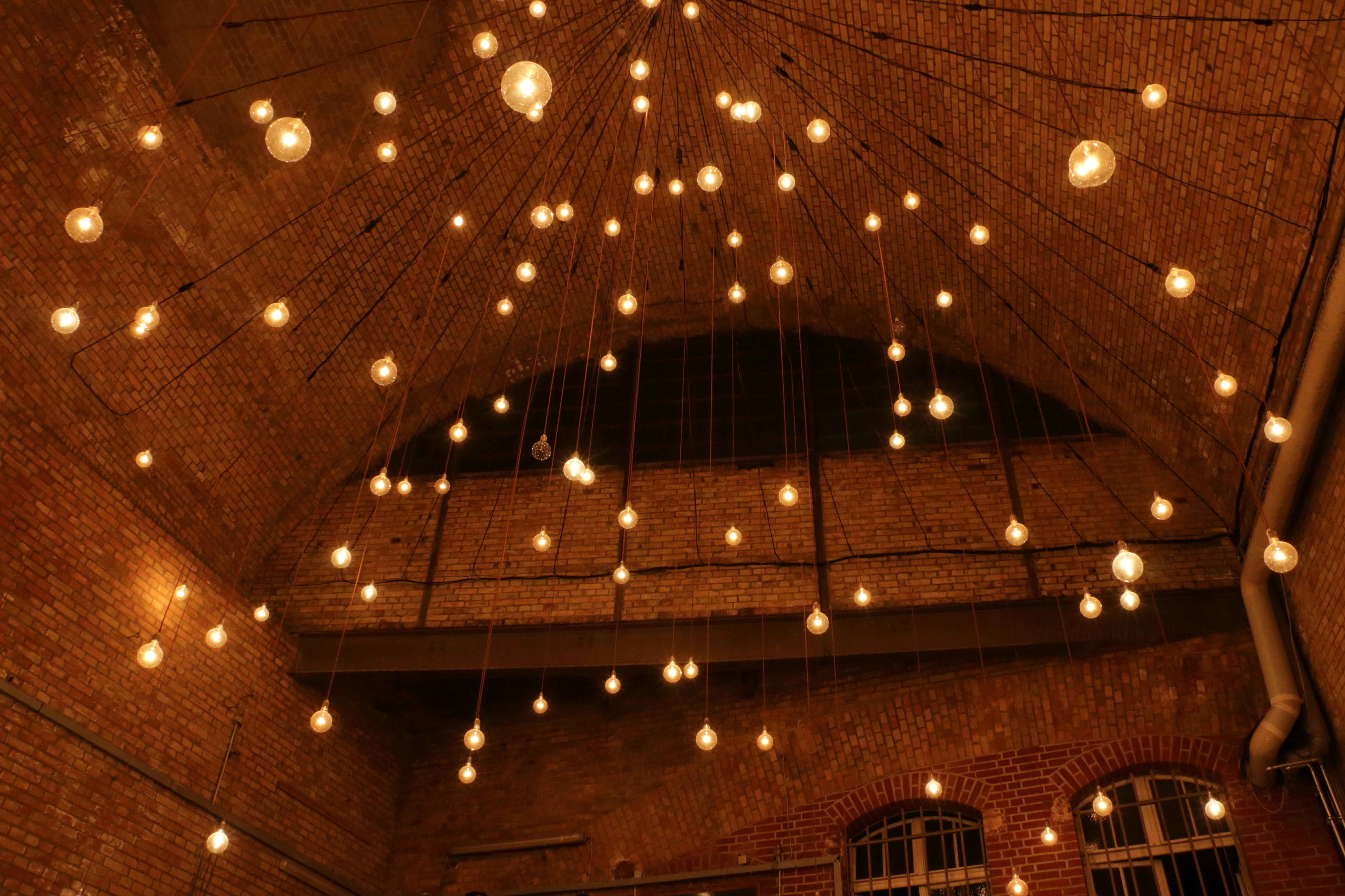 Free Stock Photo Of Ceiling Lights Lights Mood Lighting