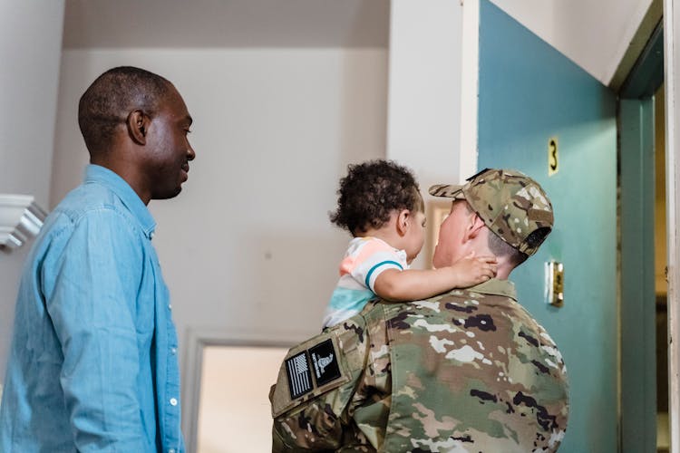 Family With Soldier Parent