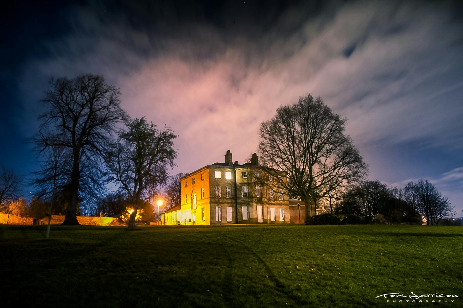 Free stock photo of Country House, night lights, night photography