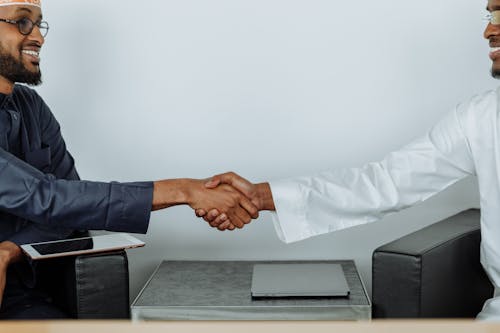 Businessmen Doing a Handshake