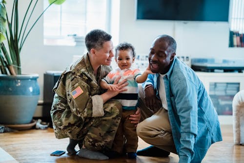 Free Photo of a Happy Family Stock Photo