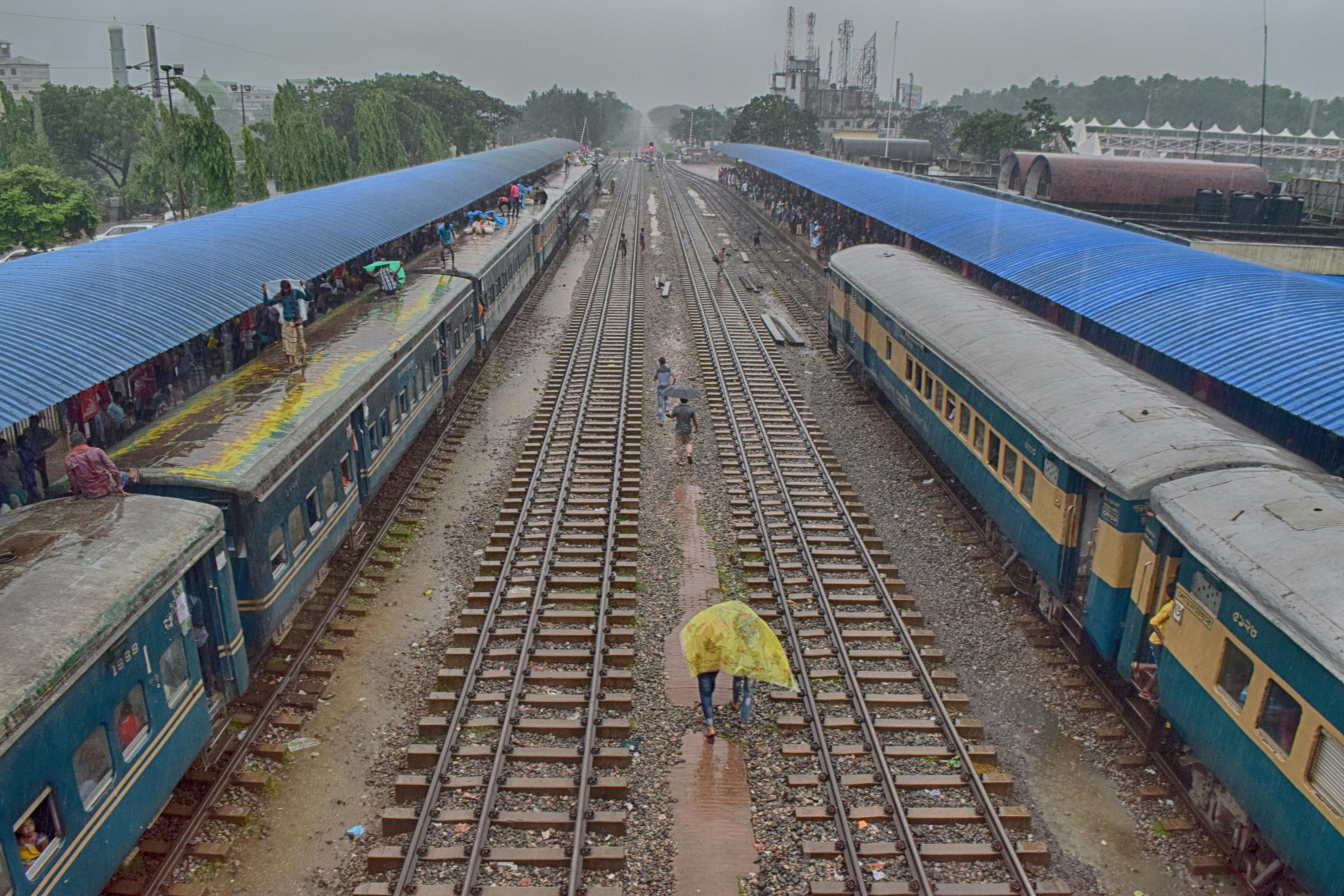 Free stock photo of rail tracks, railway, railway line