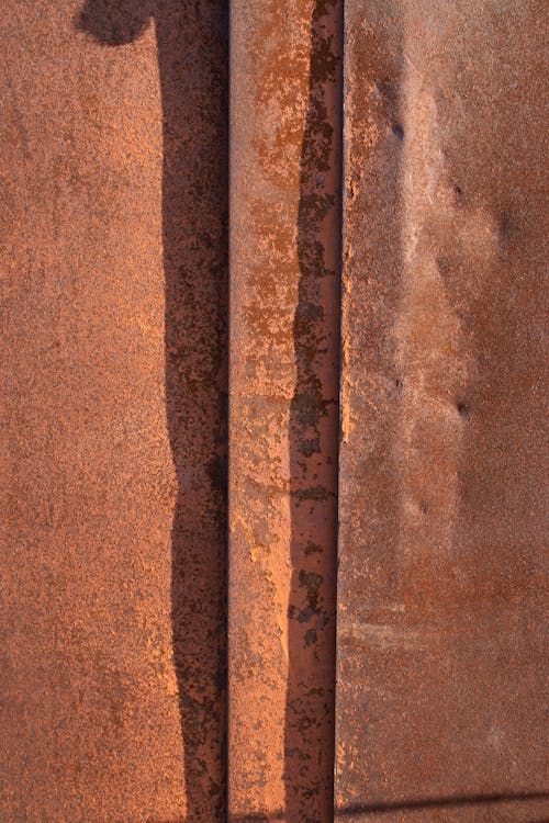 Rusted Metal in Close Up Shot