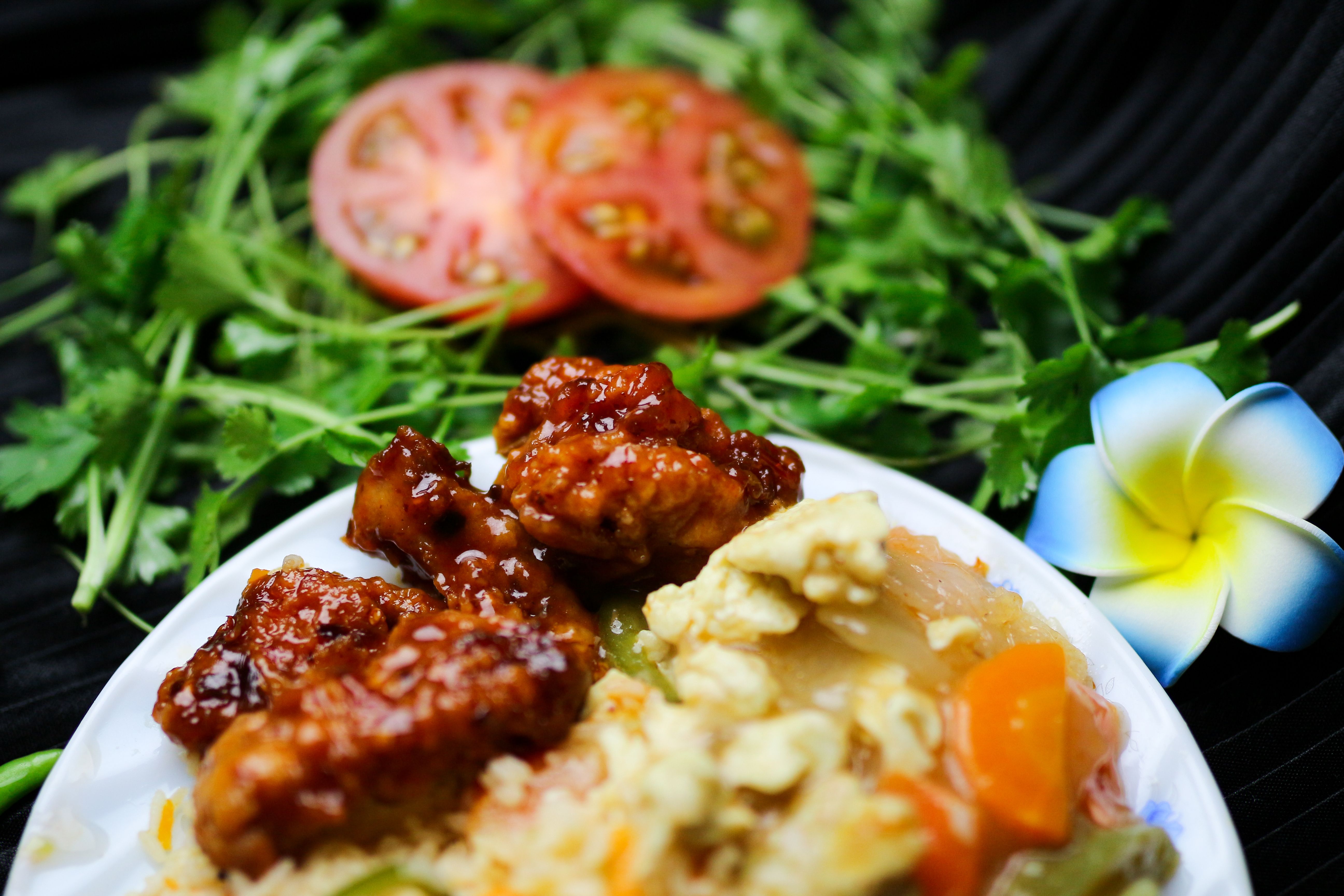 Sticky Ginger Sweet & Sour