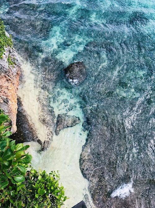 Aerial View of Seashore