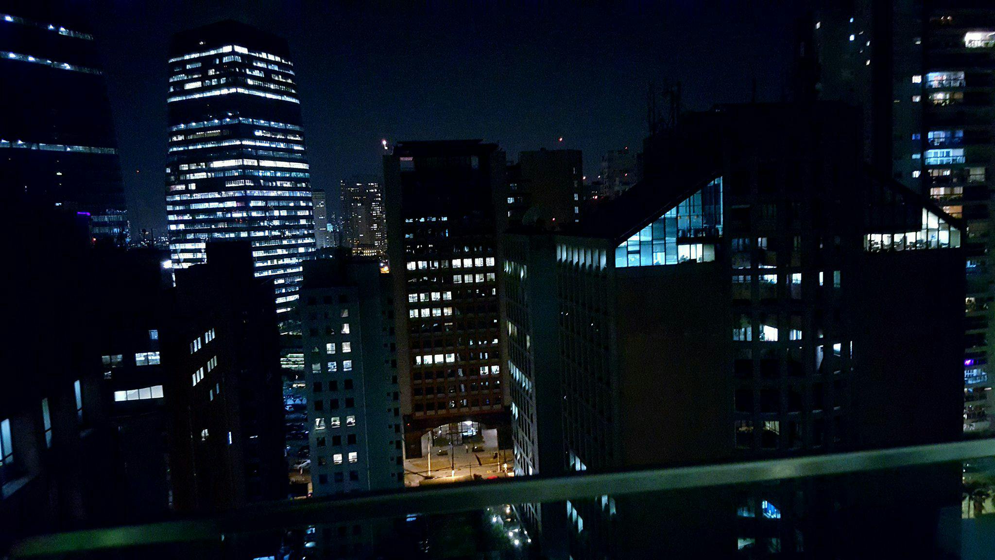 Free stock photo of building, city lights, night