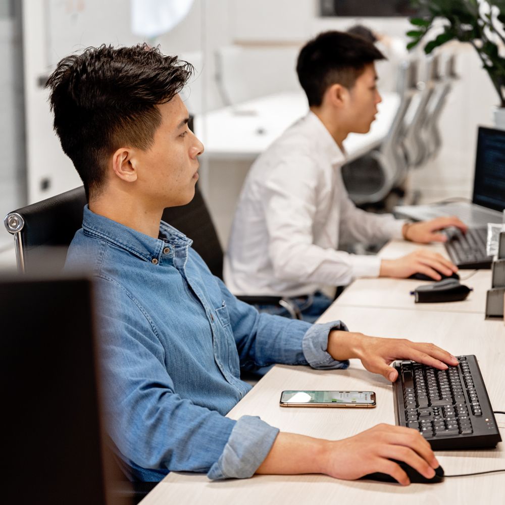 Walthamstow Central — office relocation team moving desks and equipment