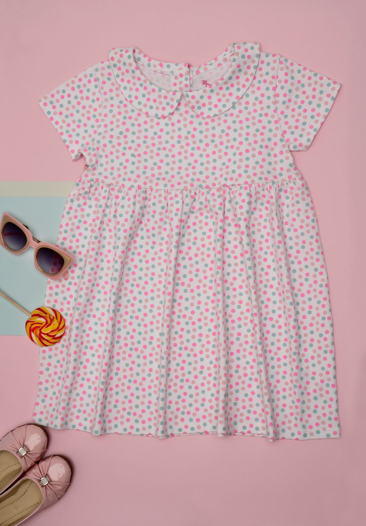 Floral Cotton Frock