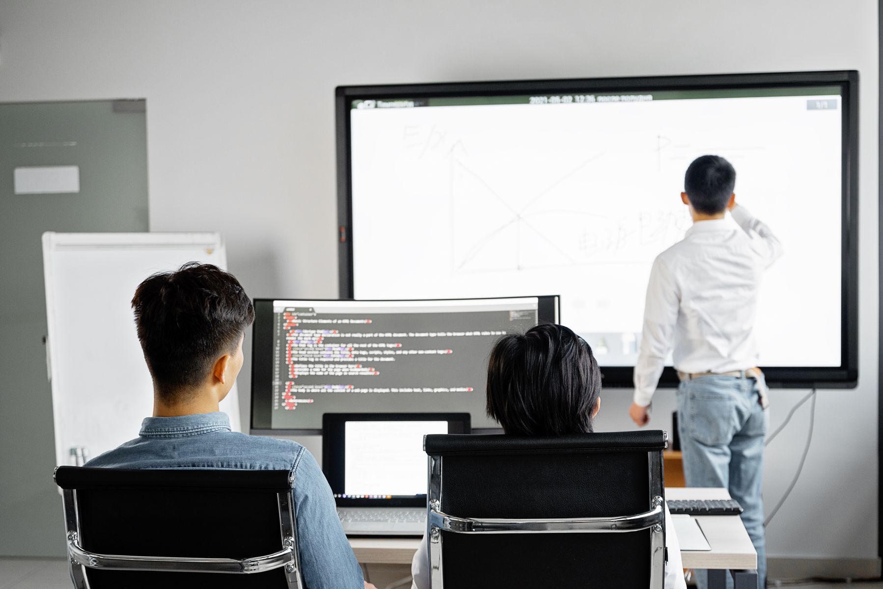 Business-Präsentation zur IT-Sicherheit