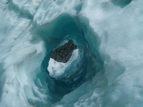 buz, buz tüneli, doğa içeren Ücretsiz stok fotoğraf