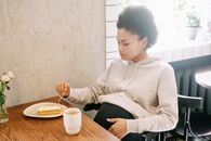 Free stock photo of adult, being pregnant, breakfast