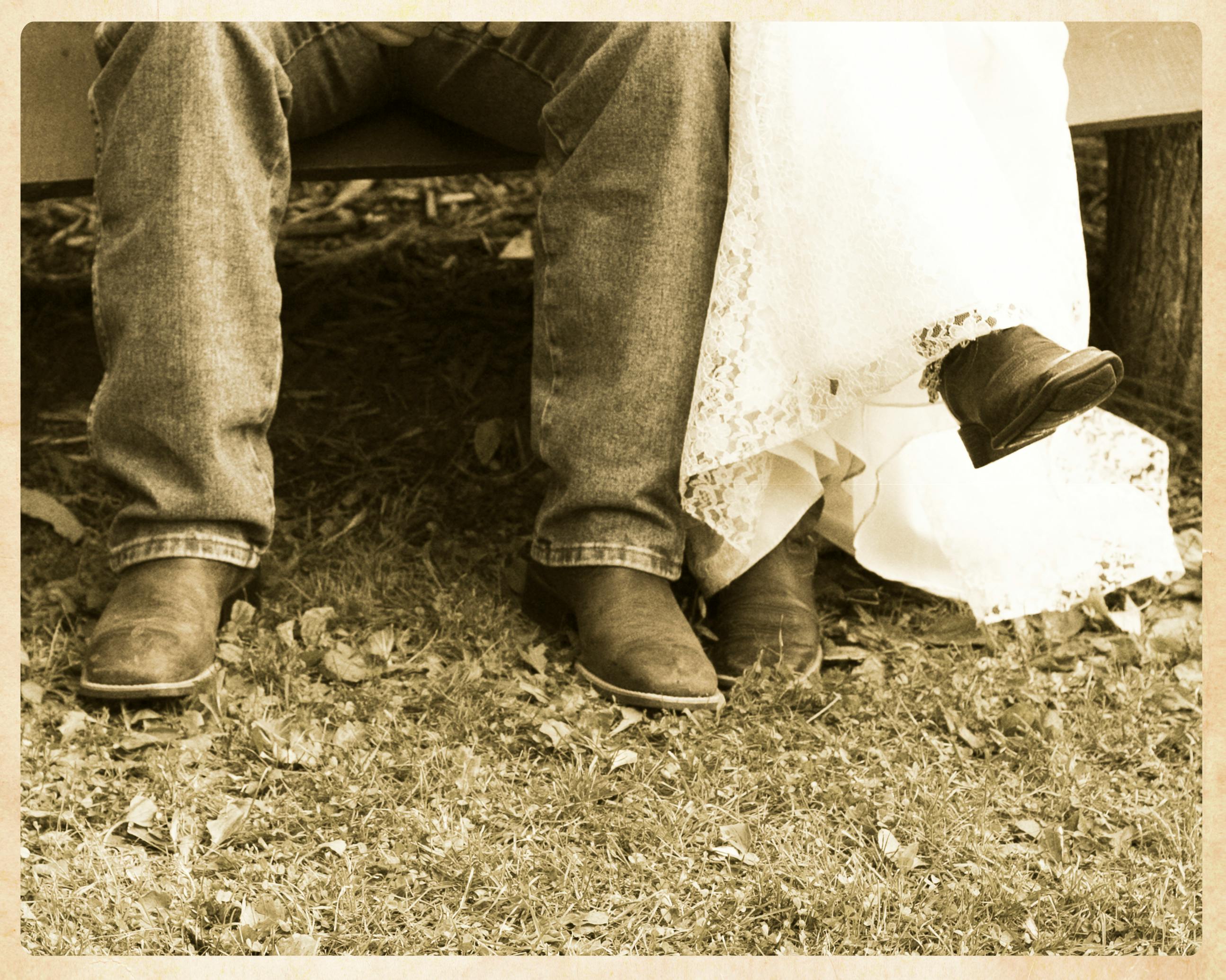 Free stock photo of Bride and Groom, country wedding, wedding