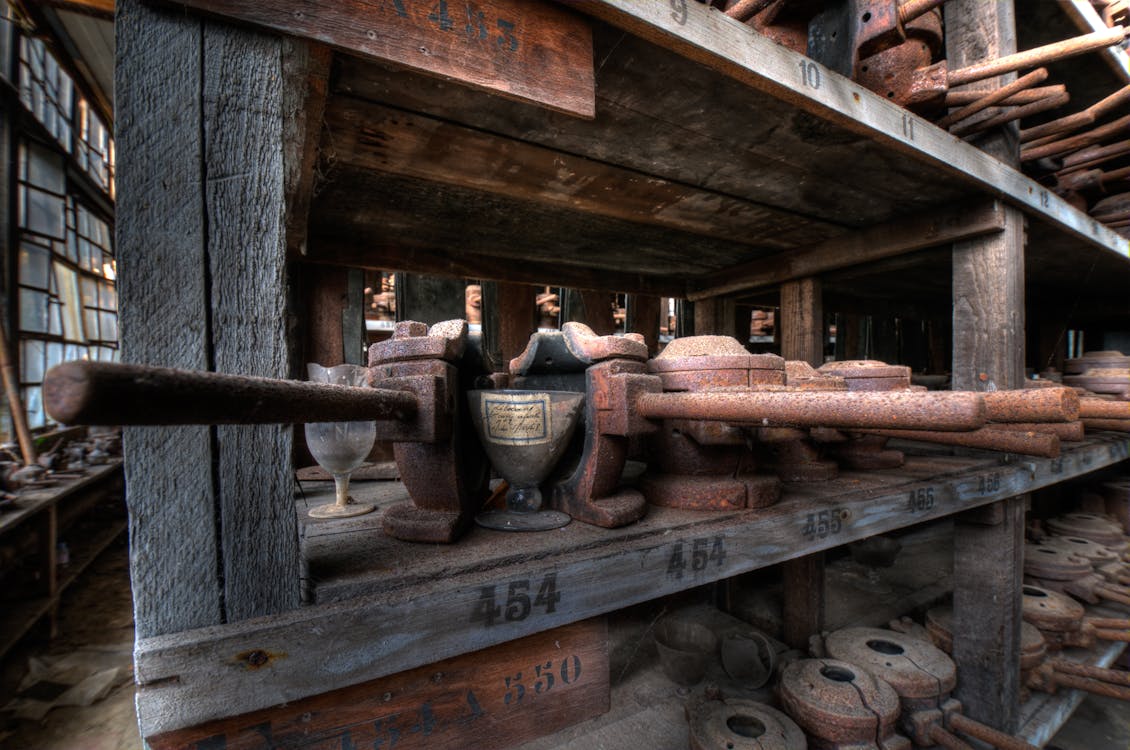 Free stock photo of factory, glass, lost place