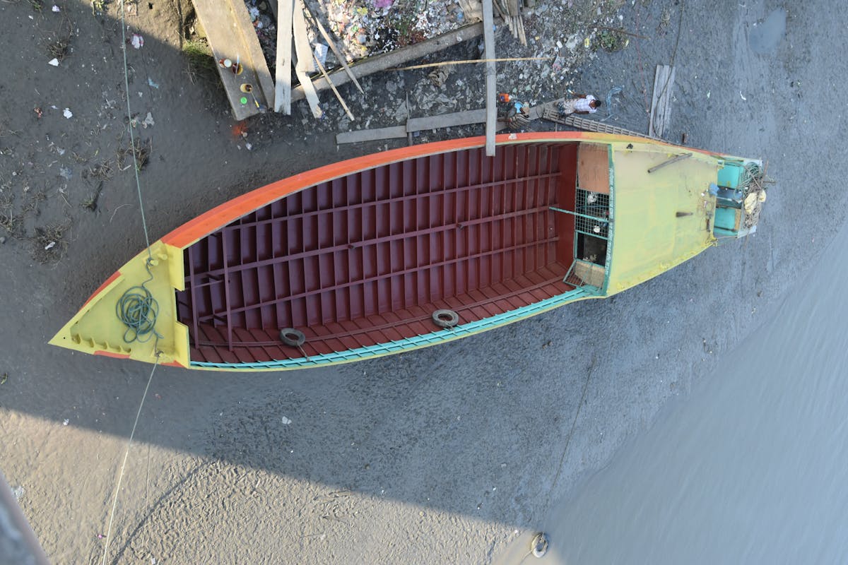 Television broadcast control room with multiple screens showing a live event