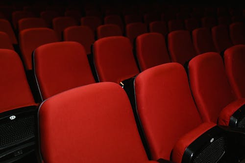 Immagine gratuita di posti a sedere, rosso, vuoto