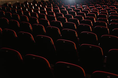 Foto d'estoc gratuïta de auditori, buit, cinema