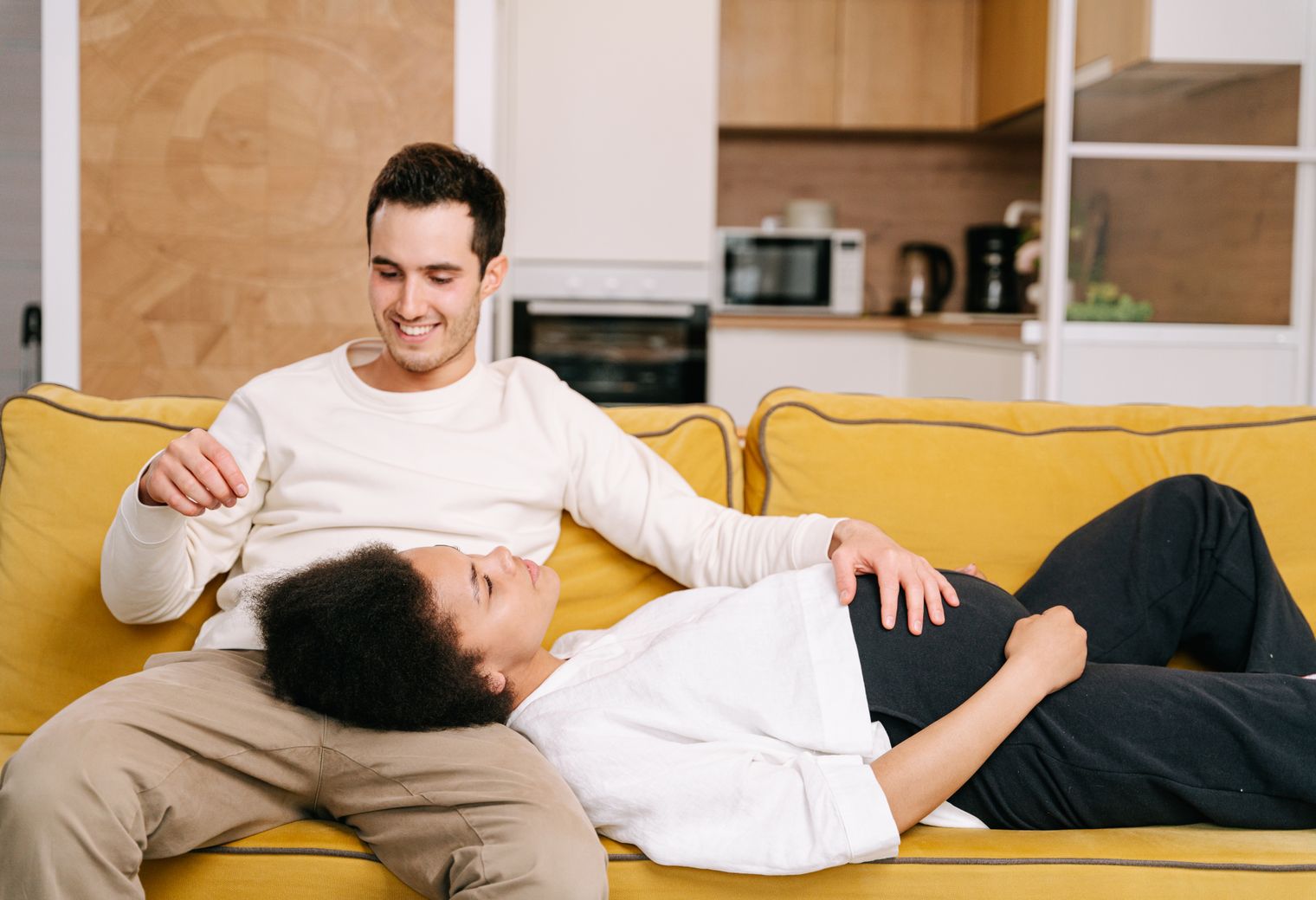 Gronant — movers delivering furniture from a van