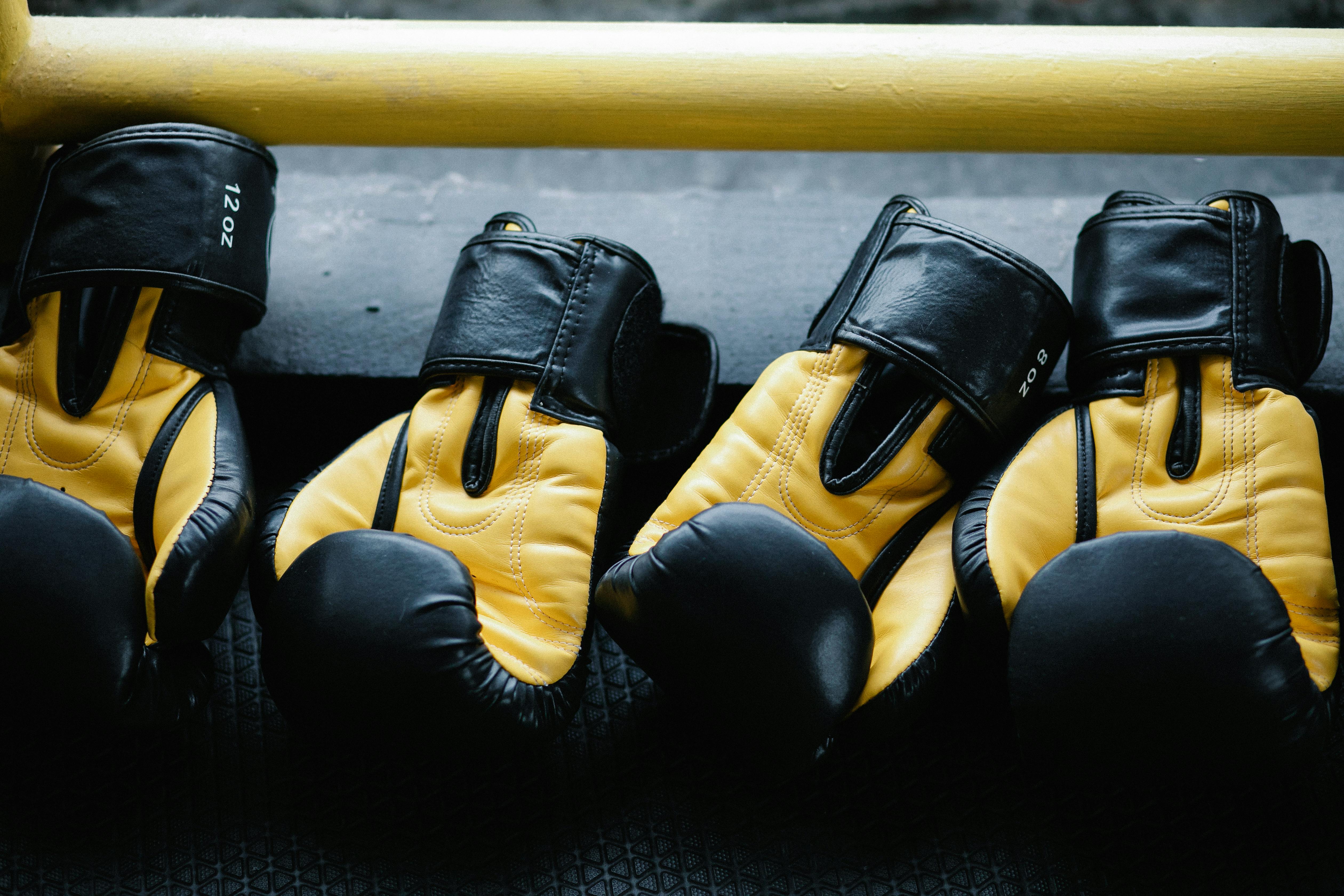 Boxing Gloves in Close Up