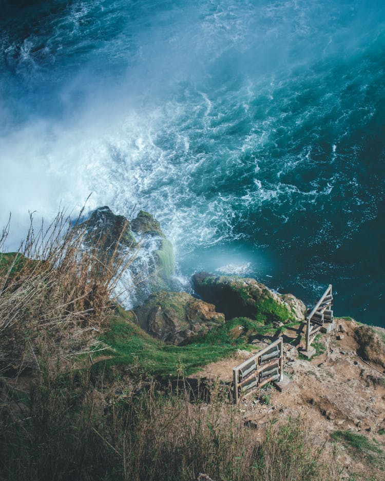 River With A Strong Current 