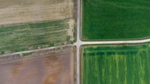 Kostenloses Stock Foto zu acker, aufsicht, außerorts