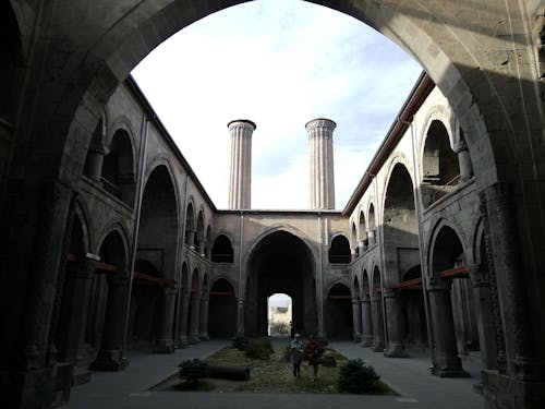 Cifte Minareli Medrese, Erzurum, Turkey 