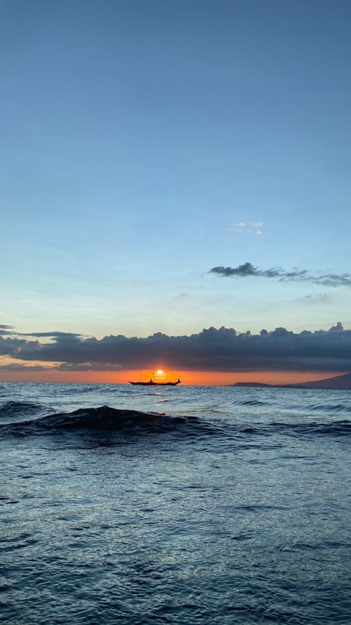 和平的, 地平線, 海 的 免費圖庫相片