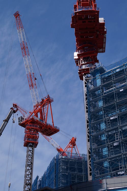 Free stock photo of construction, crane