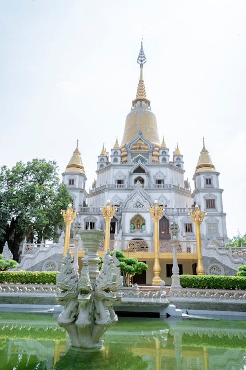 Famous Buu Long Pagoda in Vietnam