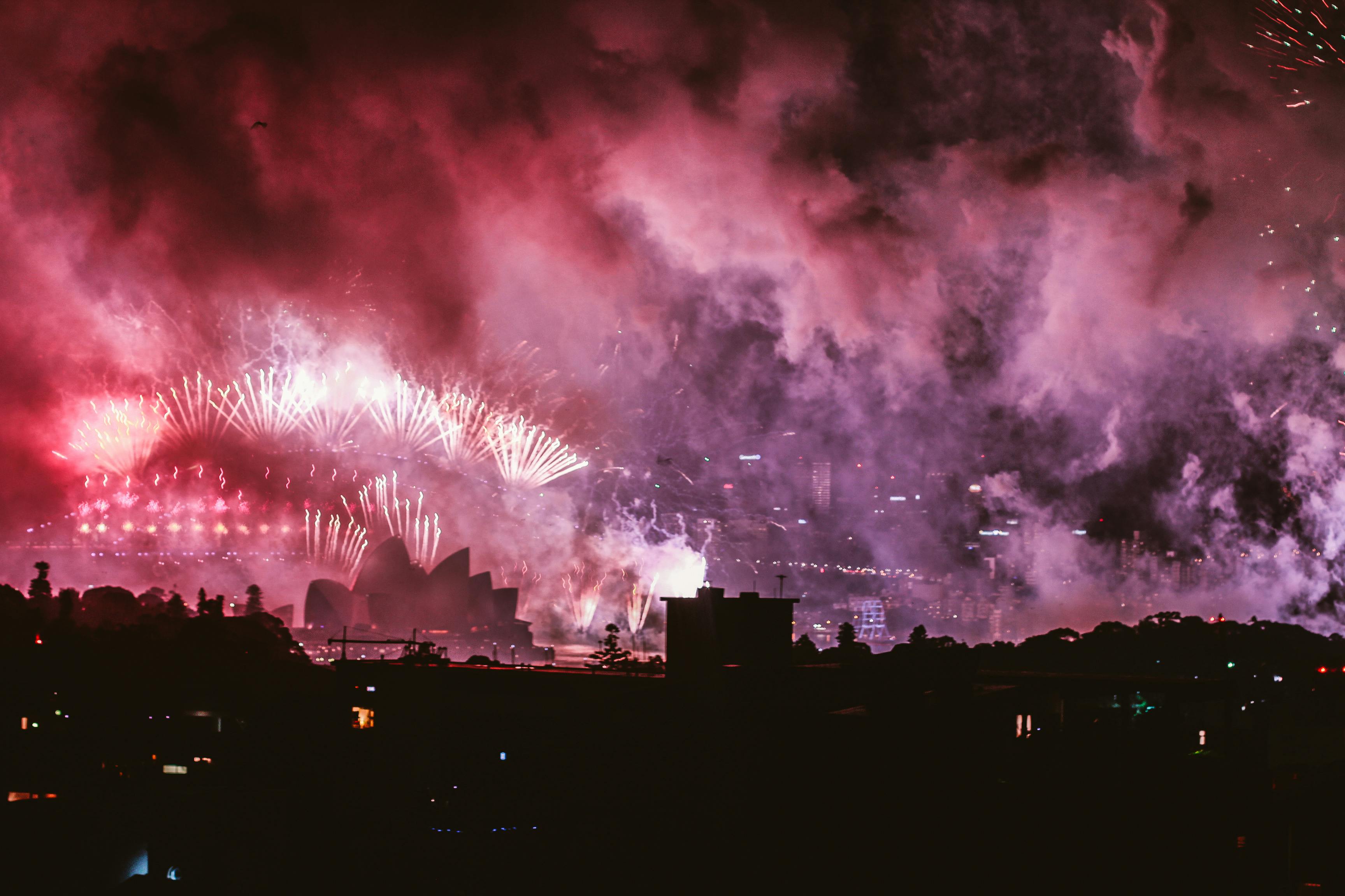 fireworks display