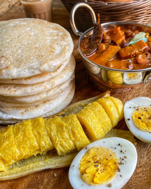 Free Food on the Table Stock Photo