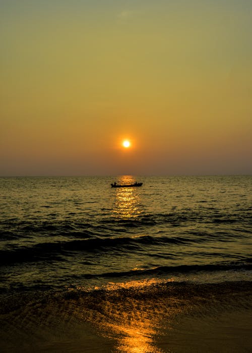 Body of Water during Sunset