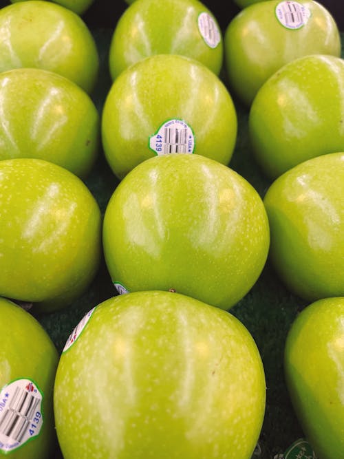 Free stock photo of aisle, apples, balanced diet Stock Photo