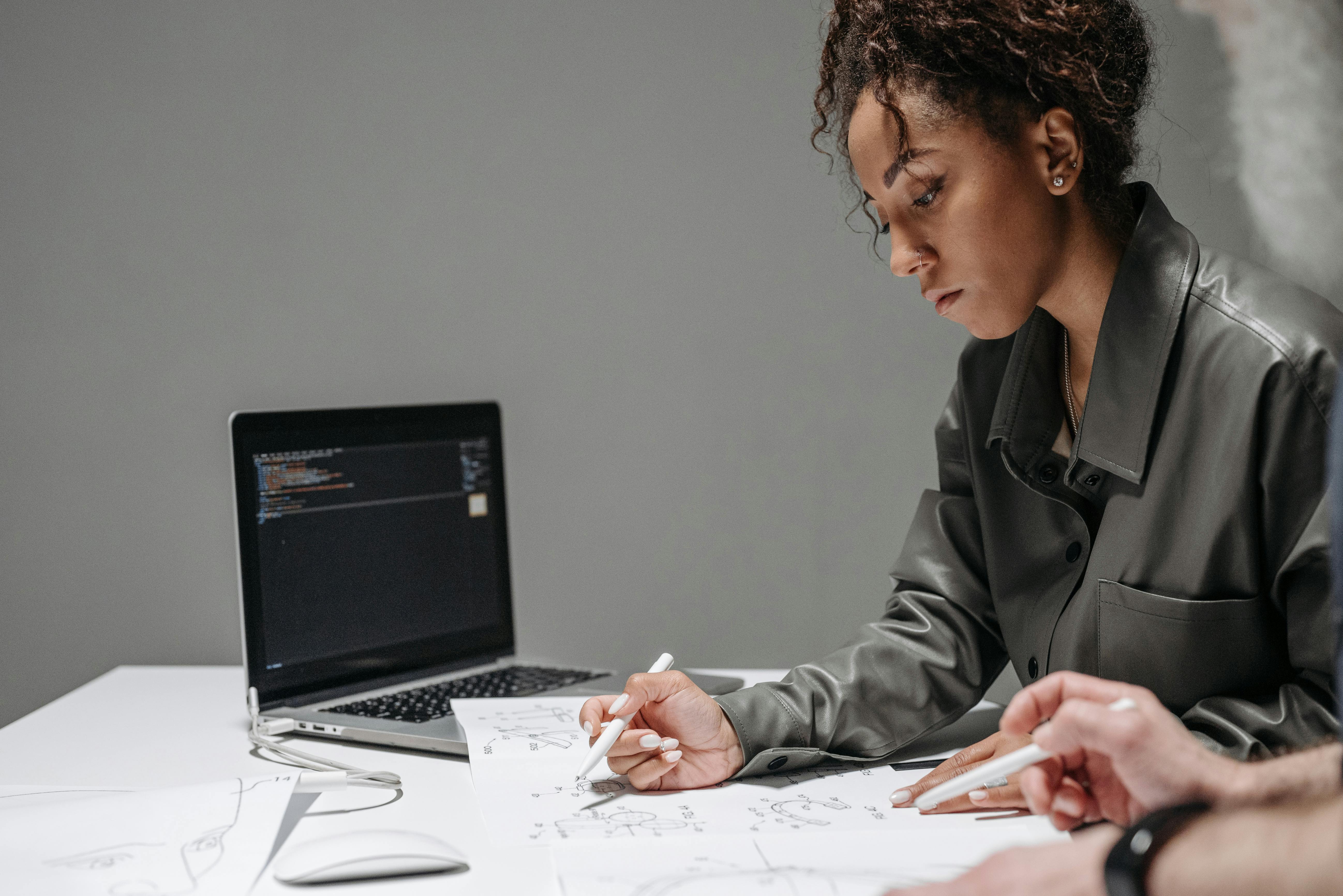 Professional business mentoring session