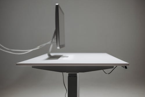 Free A Monitor on a Table Stock Photo