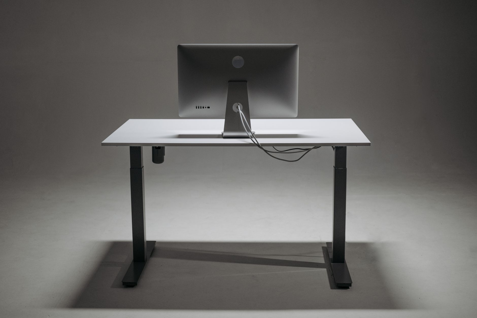 best way to hide desk cables