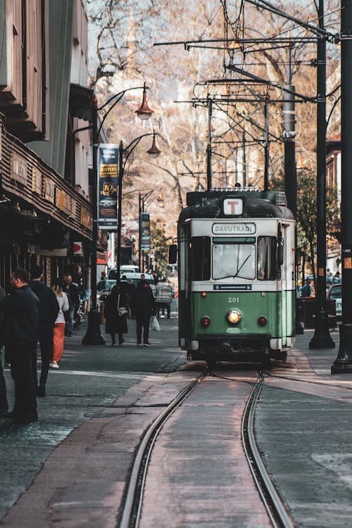 Gratis stockfoto met tram, tramlijnen, transportsysteem