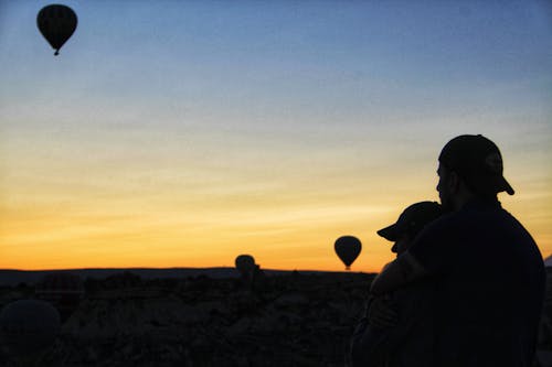 Gratis stockfoto met achtergrondlicht, blikveld, hete lucht ballonnen