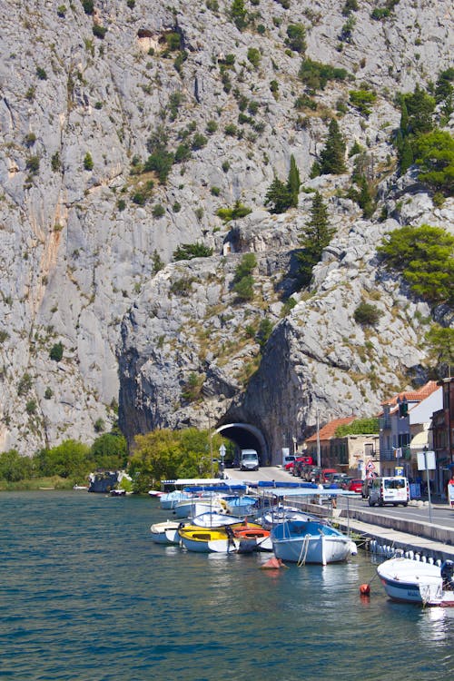 Imagine de stoc gratuită din apă curgătoare, barcă, croația