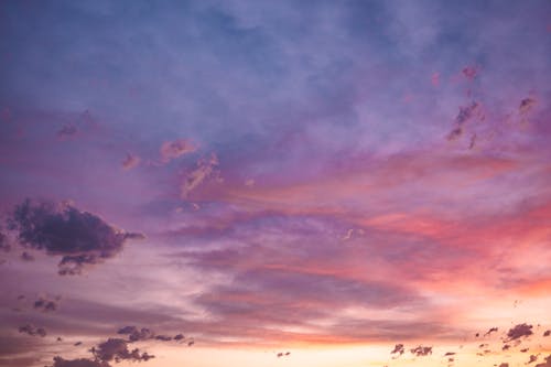 Бесплатное стоковое фото с атмосфера, закат, закатное небо